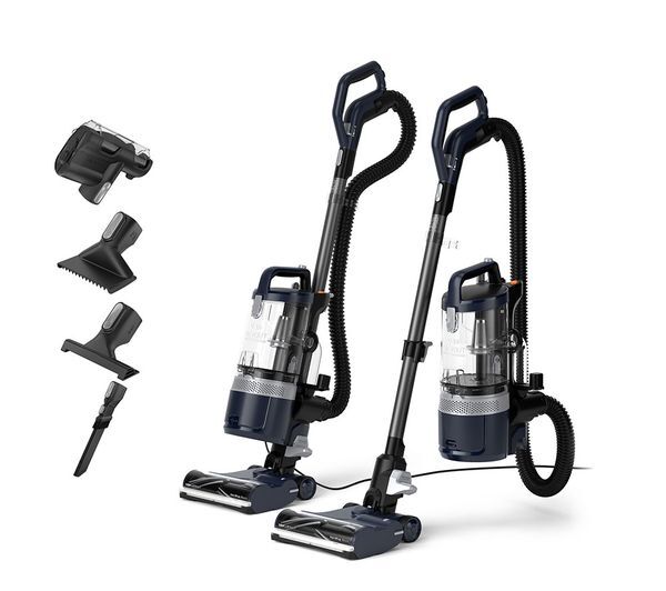 Vax Liftout Multi Pet-design Upright Bagless Vacuum Cleaner - Navy & Titanium 