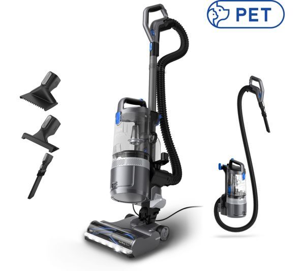  Vax Liftout Pet Upright Bagless Vacuum Cleaner - Graphite & Blue 