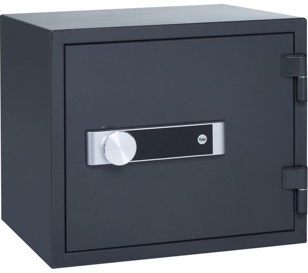  Yale Fire Safe Electronic Storage Locker - Medium, Black 