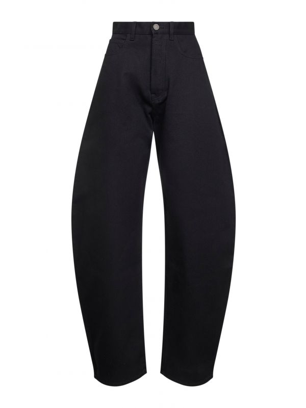  Alaïa Alaïa | Black Denim Rounded Jeans | Women | 36 