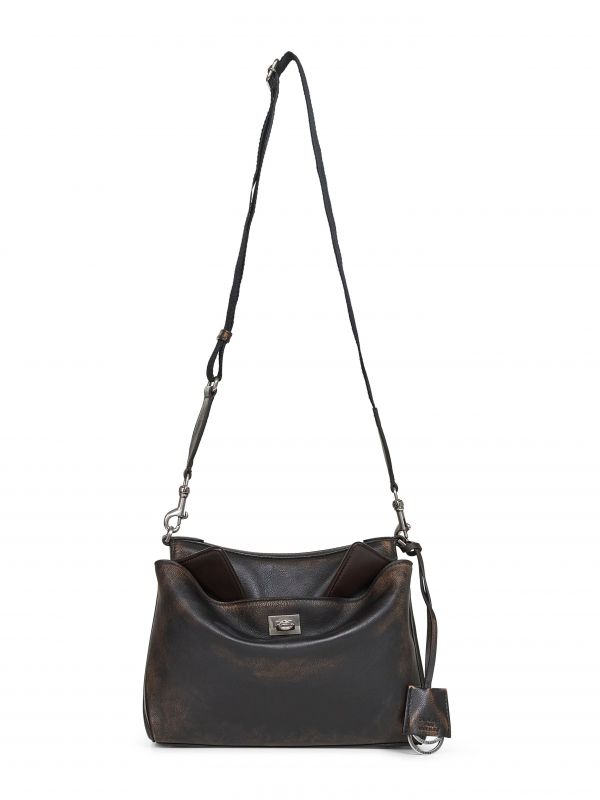  Balenciaga Balenciaga | Brown Rodeo Small Messenger Bag | Man | Pz 