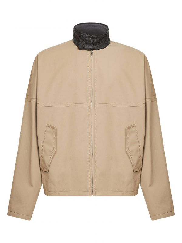  Bottega Veneta Bottega Veneta | Sahara Compact Cotton Harrington Jacket | Man | 52 