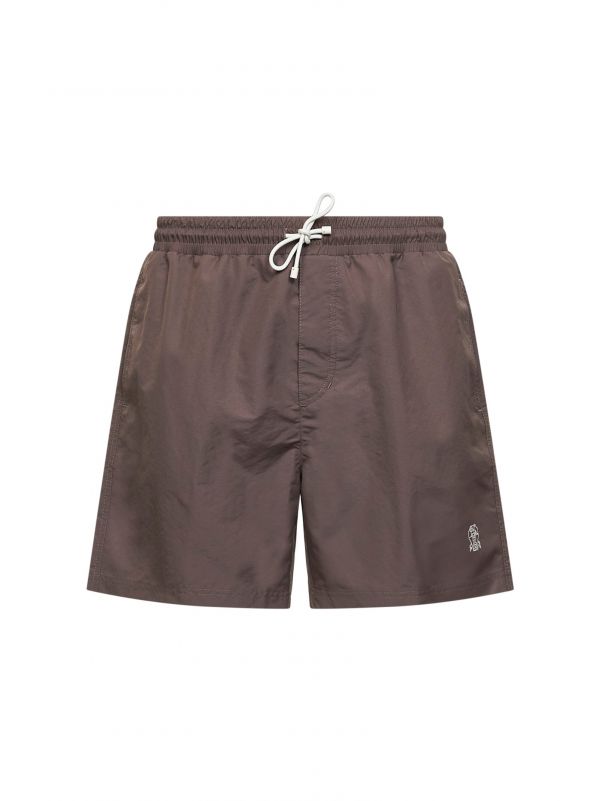  Brunello Cucinelli Brunello Cucinelli | Hazelnut Nylon Swim Shorts | Man | Xxl 