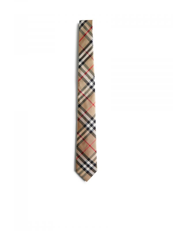  Burberry Burberry | Check Silk Tie | Man | Pz 