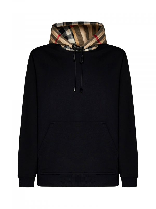  Burberry Burberry | Checked Cotton Hoodie | Man | Xs 
