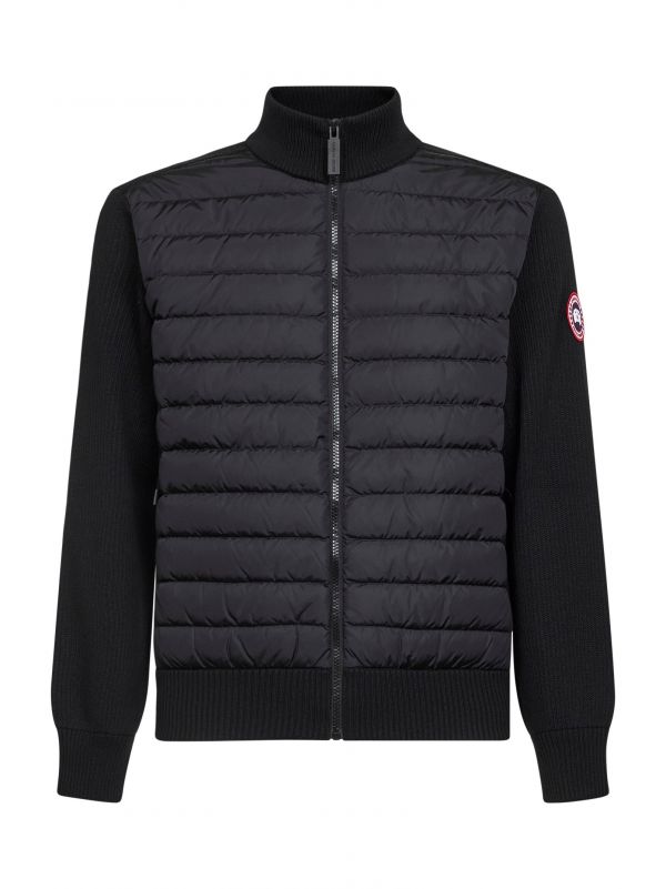  Canada Goose Canada Goose | Black Hybridge Knit Jacket | Man | S 