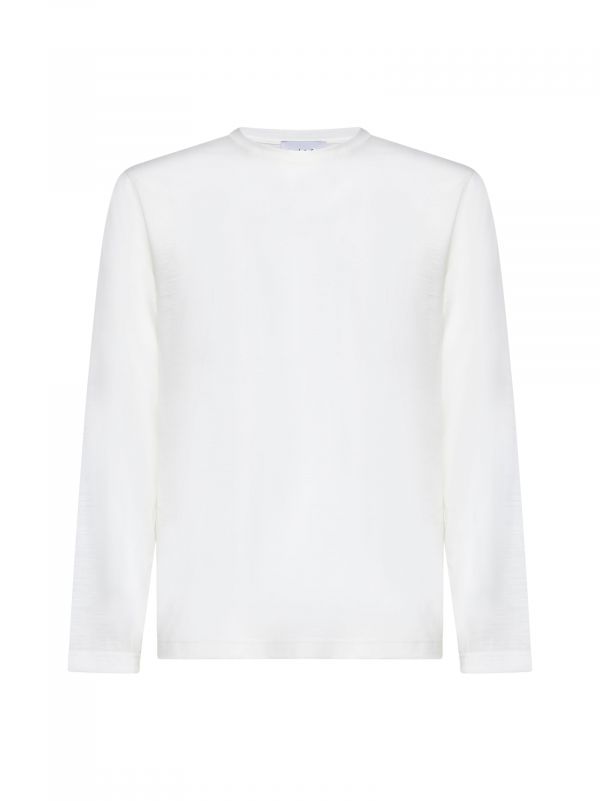  D 4.0 D 4.0 | Beige Long-sleeved T-shirt | Man | 46 