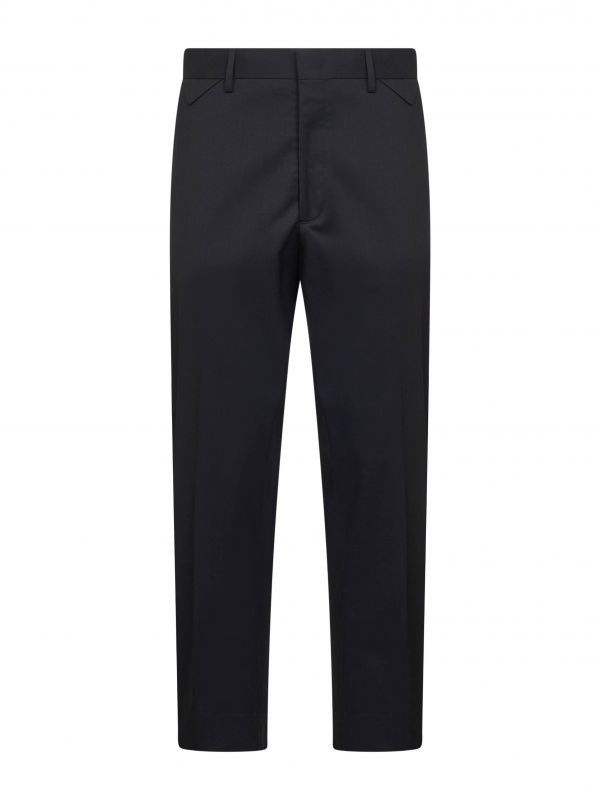  D 4.0 D 4.0 | Blue Stretch Wool Blend Cooper T1.7 Trousers | Man | 46 