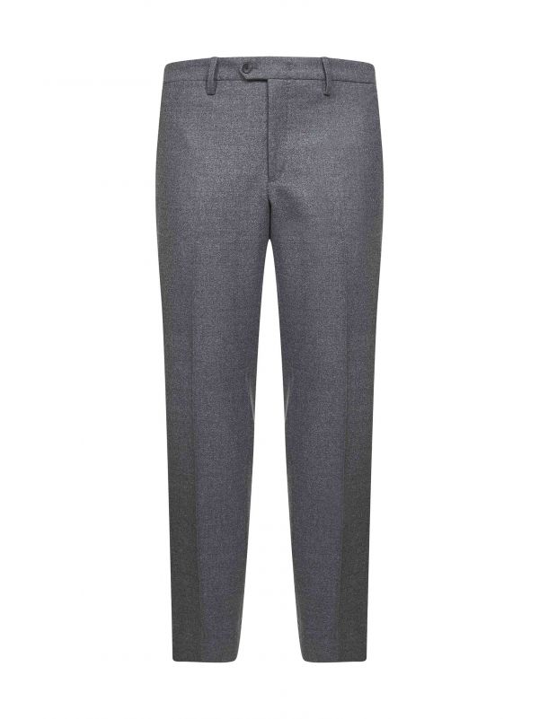  D 4.0 D 4.0 | Grey Loro Piana Stretch Flannel Montaigne Trousers | Man | 48 