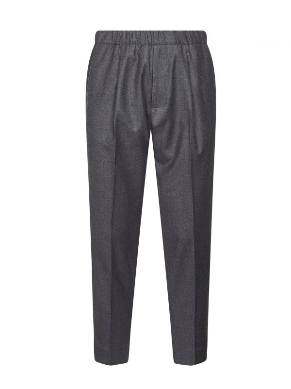  D 4.0 D 4.0 | Grey Virgin Wool Tokyo Trousers | Man | 46 