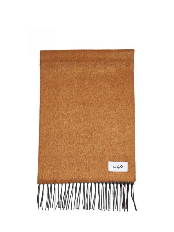  D 4.0 D 4.0 | Orange And Gray Scarf With Fringes | Man | Pz 