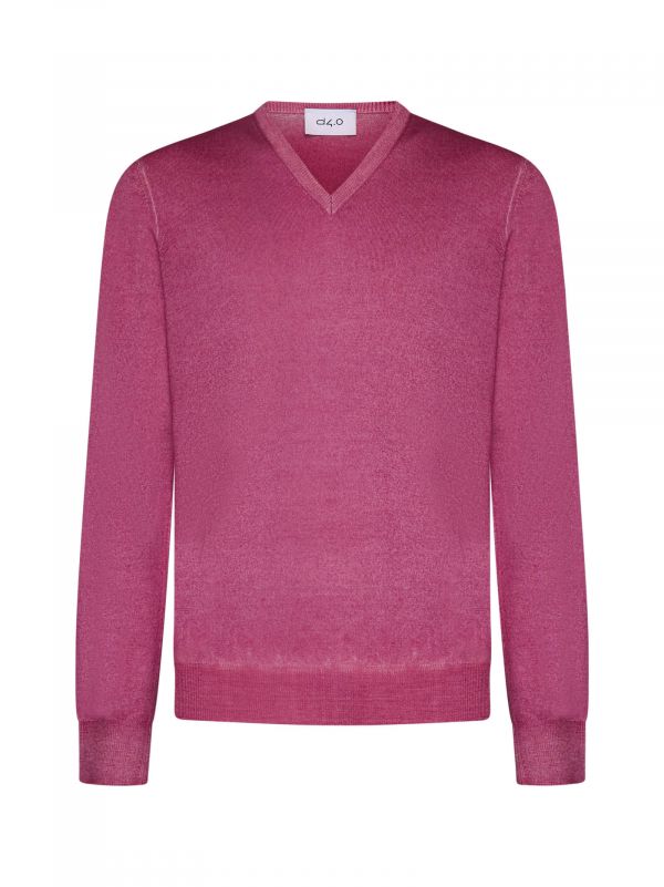  D 4.0 D 4.0 | Pink Wool Sweater | Man | 52 