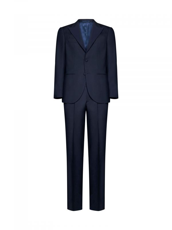  D 4.0 D 4.0 | Single-breasted Wool Suit By D4.0 | Man | 52 