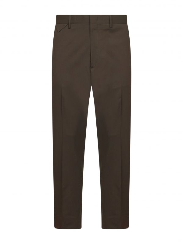  D 4.0 D 4.0 | Taupe Stretch Wool Blend Cooper T1.7 Trousers | Man | 46 