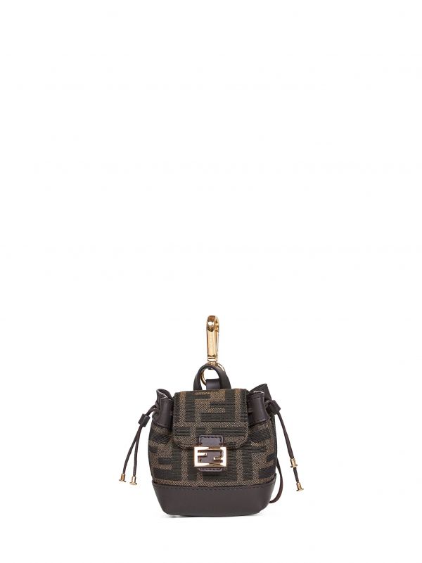  Fendi Fendi | Brown Nano Backpack Charm | Women | Pz 