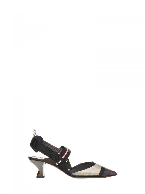  Fendi Fendi | “colibrì Slingback” In Technical Mesh | Women | 35 