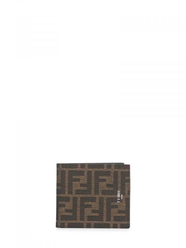  Fendi Fendi | “ff Jacquard Wallet | Man | Pz 
