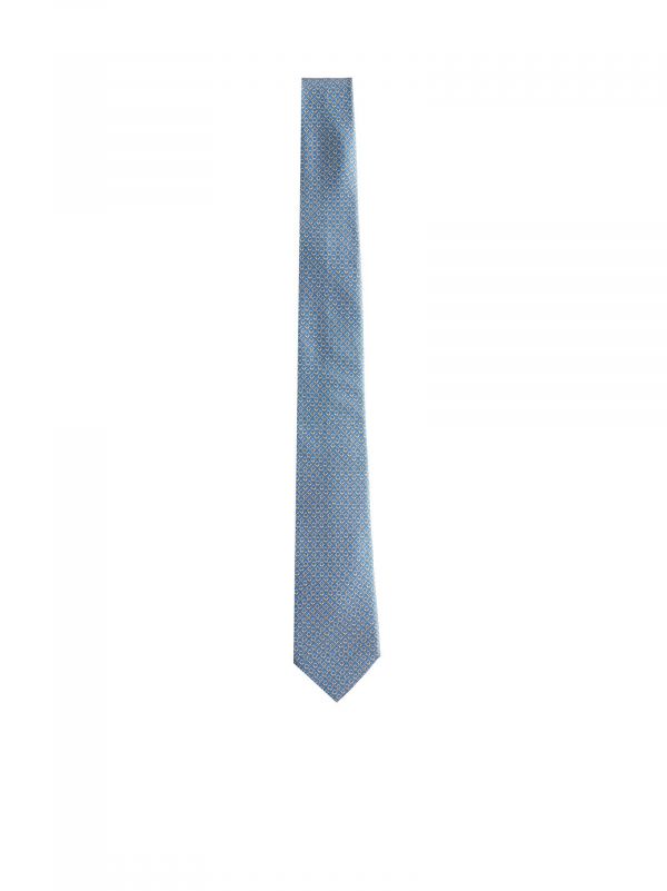  Ferragamo Ferragamo | Brain Silk Tie | Man | Pz 
