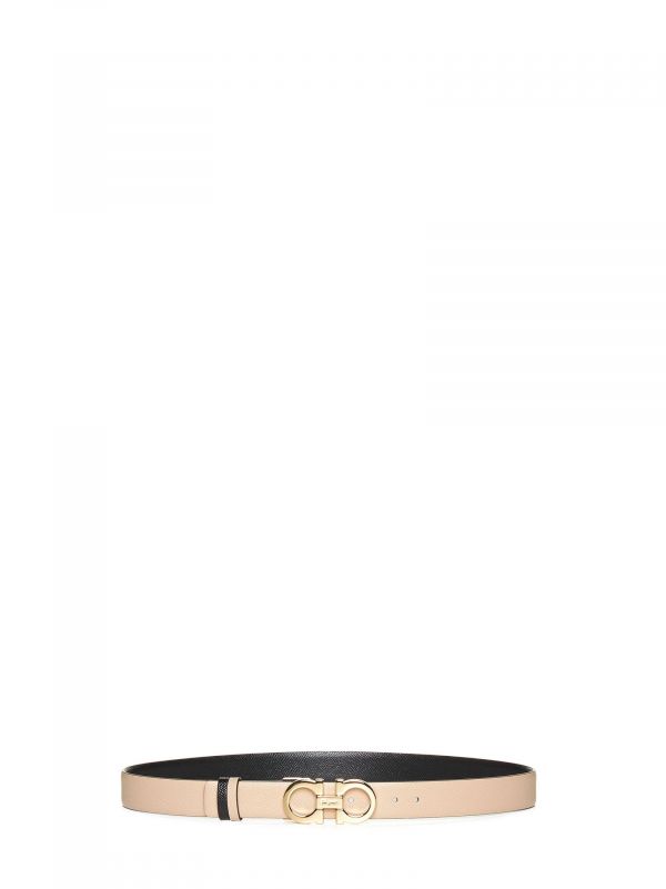  Ferragamo Ferragamo | Gancini Reversible Leather Belt By Ferragamo | Women | 75 