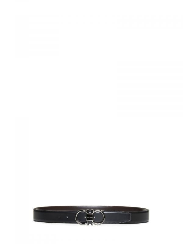  Ferragamo Ferragamo | Reversible And Adjustable Gancini Belt | Man | 105 