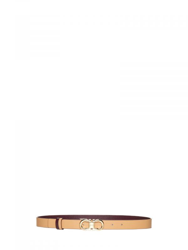  Ferragamo Ferragamo | Reversible And Adjustable Gancini Belt | Women | 85 