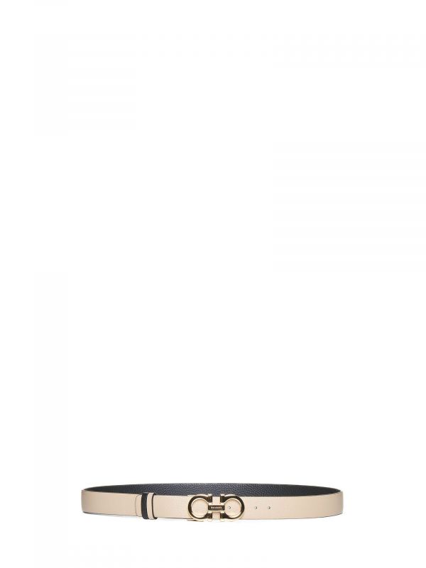  Ferragamo Ferragamo | Ferragamo Reversible Grained Leather Gancini Belt | Women | 75 