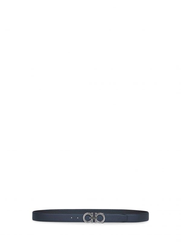  Ferragamo Ferragamo | Two-tone Gancini Reversible Belt | Man | 90 