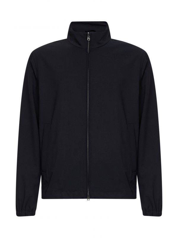  Herno Herno | Navy Blue Stretch Cool Wool Blend Jacket | Man | 46 