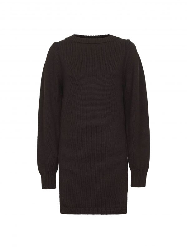  Lemaire Lemaire | Brown Wool Long Sweater With Slits | Women | Xs 