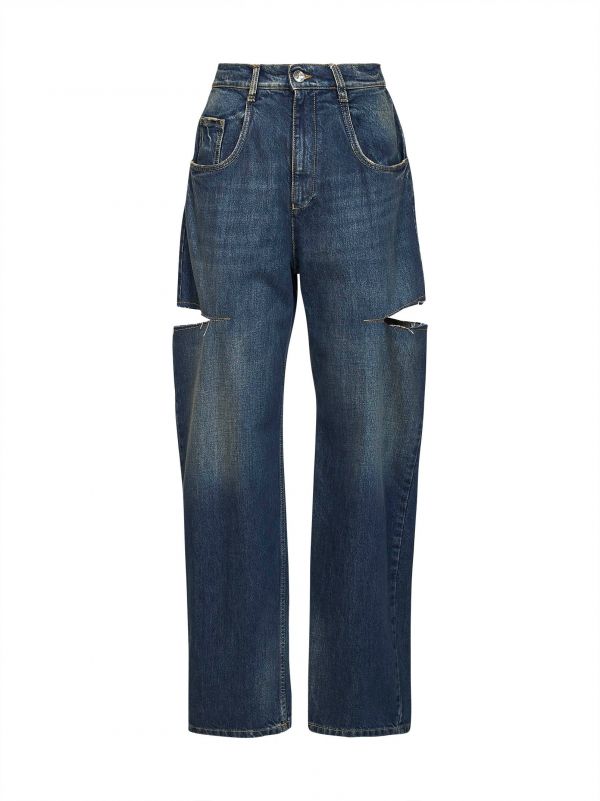  Maison Margiela Maison Margiela | Washed Indigo Denim Slash Details Jeans |  | 36 