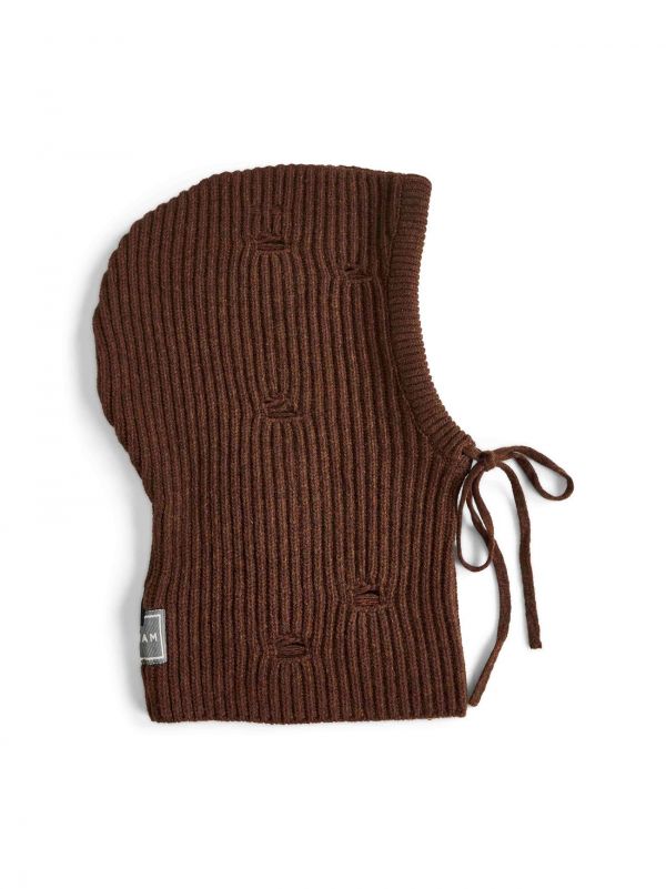  Mm6 Mm6 | Brown Wool Blend Balaclava | Man | M 