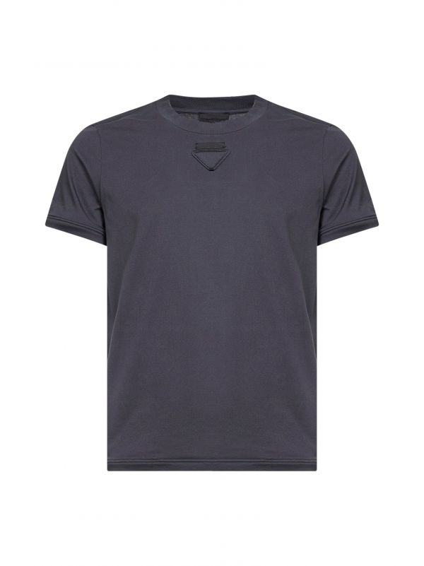  Prada Abbigliamento Prada Abbigliamento | Lead Cotton Shapeable T-shirt | Man | M 