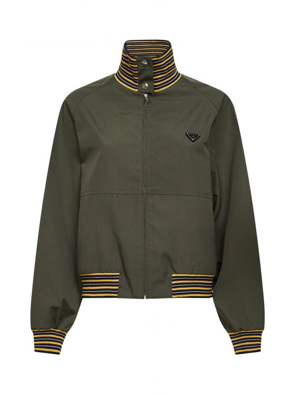  Prada Abbigliamento Prada Abbigliamento | Military Twill Blouson | Women | 42 