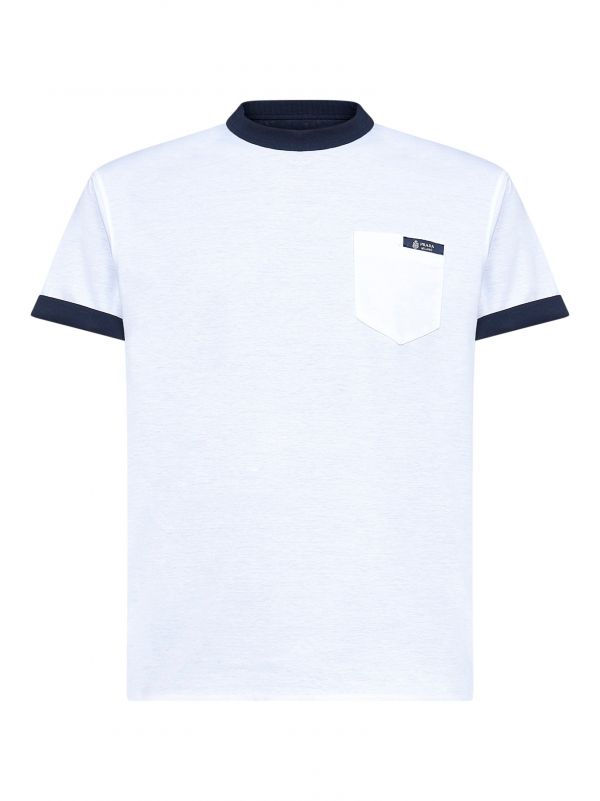  Prada Abbigliamento Prada Abbigliamento | Reversible Cotton T-shirt | Man | S 