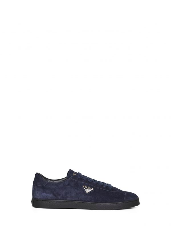  Prada Calzature Prada Calzature | Blue Suede Lane Sneakers | Man | 7 
