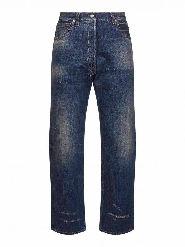  Prada Denim Prada Denim | Blue Washed Denim Classic Jeans | Women | 26 