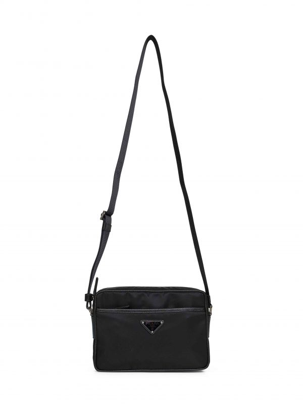  Prada Viaggio Prada Viaggio | Black Crossbody Bag | Man | Pz 
