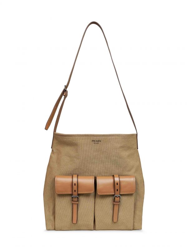  Prada Viaggio Prada Viaggio | Khaki Prada Route Crossbody Bag | Man | Pz 