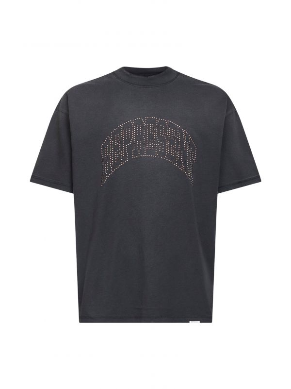  Represent Represent | Black Embellished Represent T-shirt | Man | S 
