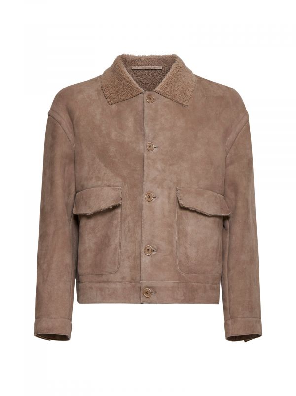 Salvatore Santoro Salvatore Santoro | Suede And Shearling Jacket | Man | 50 