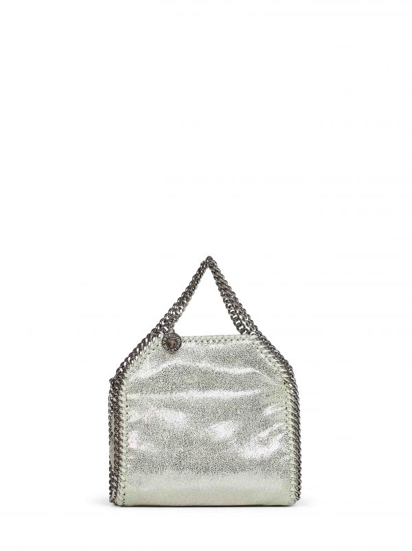  Stella Mccartney Stella Mccartney | Light Lime Falabella Tiny Tote Bag | Women | Pz 