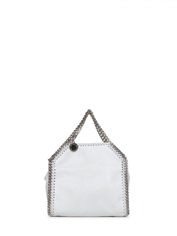  Stella Mccartney Stella Mccartney | Pearl Grey Falabella Tiny Tote Bag |  | Pz 