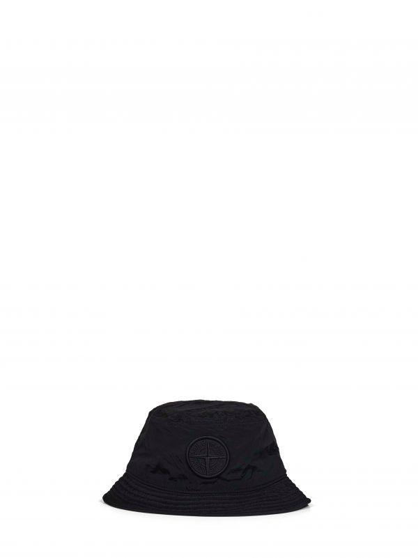  Stone Island Stone Island | Black Nylon Metal Bucket Hat | Man | M 