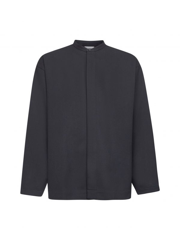  Studio Nicholson Studio Nicholson | Grey Technical Wool Karst Shirt | Man | S 