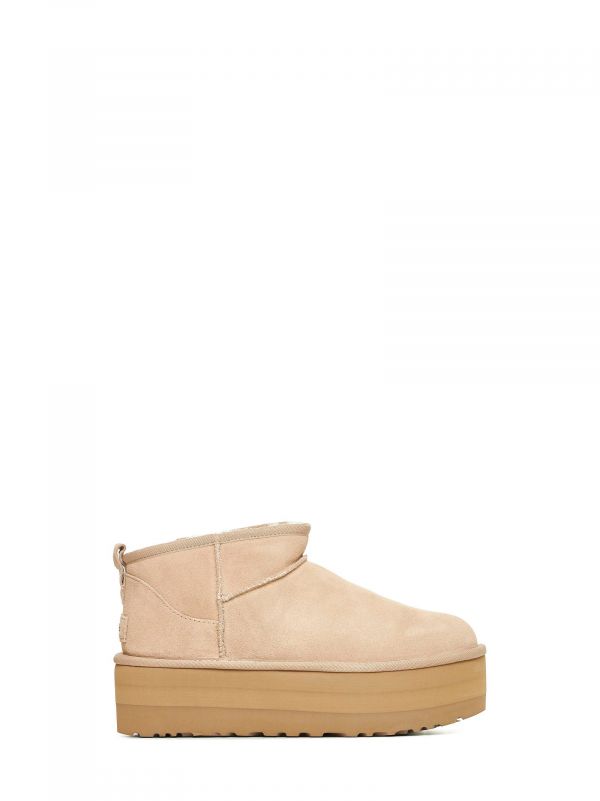  Ugg Ugg | Classic Ultra Mini Platform Suede Ankle Boots | Women | 10 