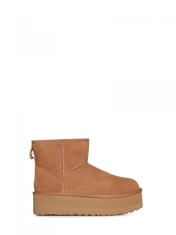  Ugg Ugg | Mini Classic Platform Suede Ankle Boots | Women | 9 