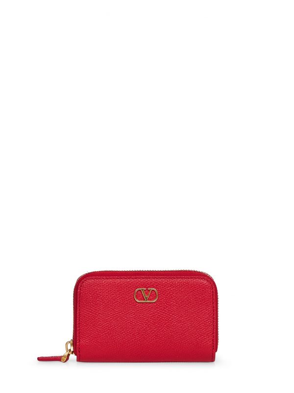 Valentino Garavani Valentino Garavani | Red Vlogo Signature Mini Wallet | Women | Pz 