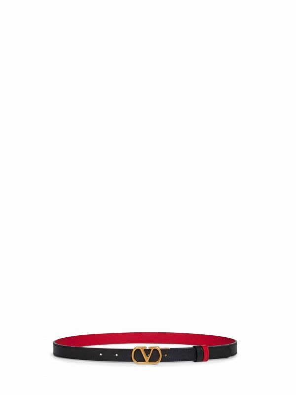  Valentino Garavani Valentino Garavani | Two-tone Vlogo Signature Reversible Belt | Women | 75 