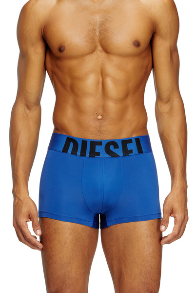  Diesel   Boxer Briefs With Cut Off Logo   Trunks   Man   Blue 