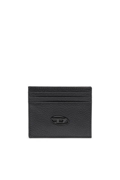  Diesel   Card Case In Grained Leather   Card Cases   Man   Black 